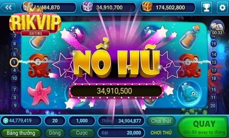 Game Nổ Hũ Rikvip hấp dẫn